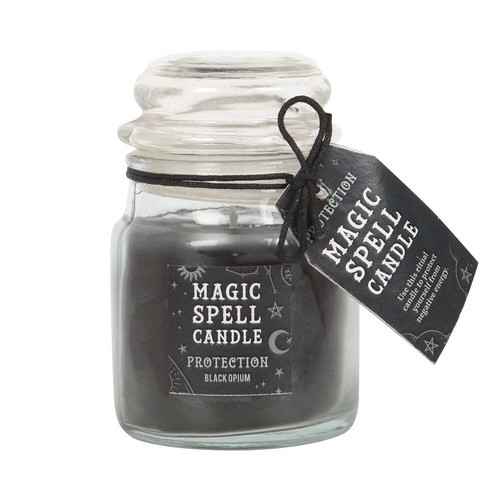 Black protection spell - spell, jar