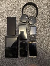 broken tech Includes 5x Phone 1 Tablet And 1 Headphone All Broke Please See Pic*