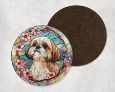 Cute Shih Tzu Dog Flower