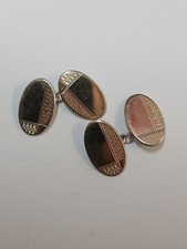 Vintage 9ct Gold On Silver