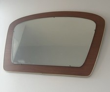 Vintage 1960s Danish Mid Century Modern Teak Wall Mirror