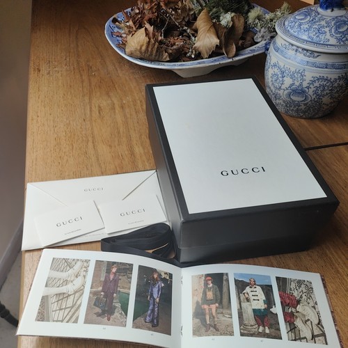 Gucci black white - gucci, shoe