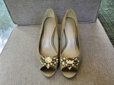 Beautiful Phase Eight embelished  Wedding/occasion Shoes & matching Bag Size 5