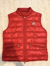 Moncler Gui Gilet Men's Red