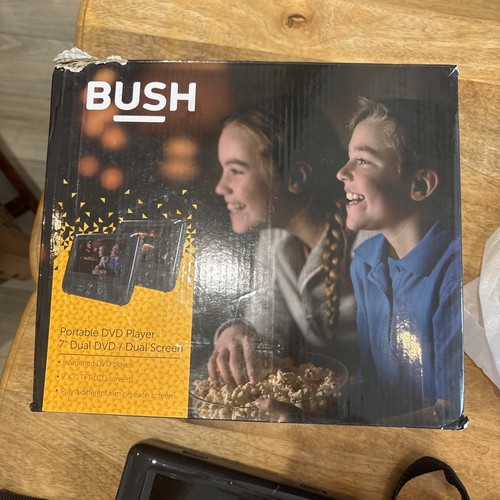 Bush portable dvd player - dvd, 7”