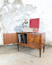 Mahogany Antique Style Record