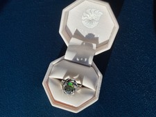 Ammolite Sterling Silver ring