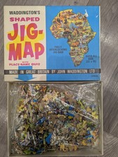 Waddingtons Shaped Jig-Map