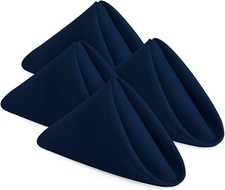 Navy blue cotton - blue, feel