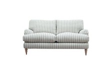 Otley Medium 2 Seater Sofa, Ticking Stripe Green