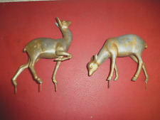 2 X FREMCH ART DECO SPELTER