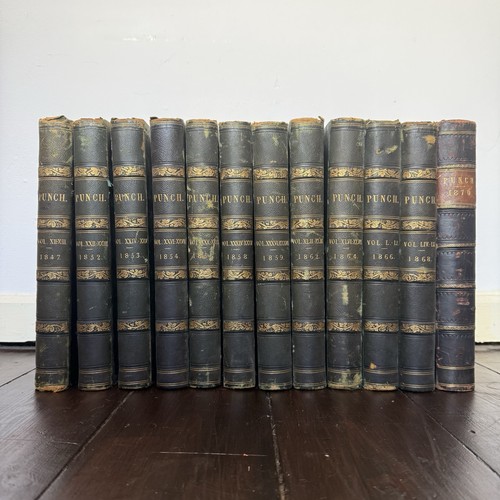 12x antique punch magazine - antique,