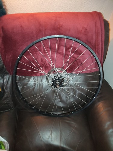 Mountain bike front - front, wheel