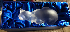 CAT FIGURINE - LALIQUE "CHAT"