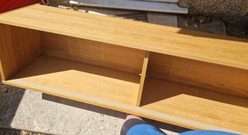 Ikea display unit - with, glass