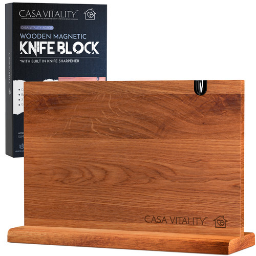 Acacia wood magnetic - magnetic, knife