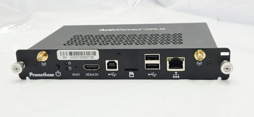 Promethean activconnect ops - activconnect, ops-g
