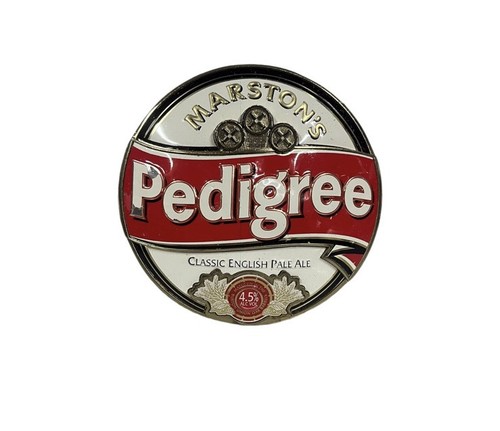 Marstons pedigree metal pump - pedigree,