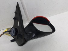 2005 PEUGEOT 206 3 Door Hatchback Red O/S Drivers Right Door Wing Mirror