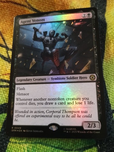 Foil agent venom spider - foil,