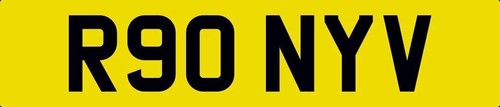 Ronny number plate ron - ronny, rons