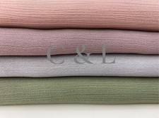 Crinkle Chiffon Feel Thin Summer Plain Scarf Light Weight Quality Elegant Hijab