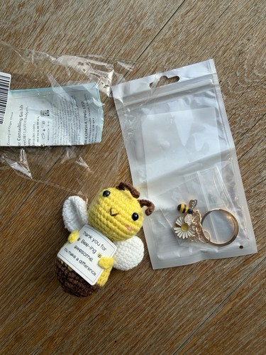 Cute handmade crochet - crochet, bee