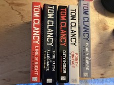 Tom Clancy Book Lot of 5 Jack