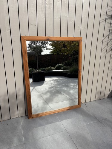 Large pine framed - , x