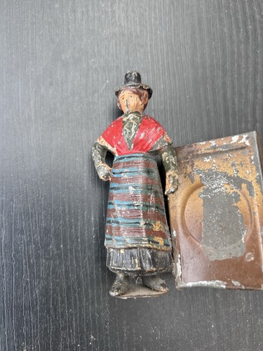 Vintage figure matchbox - vintage,