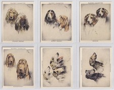 Cigarette cards dogs heads - -,