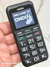 Ondial 9861 (Unlocked) Big Button Mobile Phone Immaculate Condition With Charger