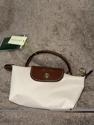 Longchamp beige brown nylon - beige/brown,