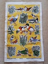 Vintage irish linen tea towel - linen,