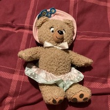 VINTAGE BLYTON TESSIE BEAR FROM NODDY IN TOYLAND SOFT PLUSH TOY APPROX 14"Tall