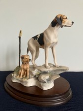 BORDER FINE ARTS LIMITED EDITION FELL HOUND AND LAKELAND TERRIER (L92A)  412/750