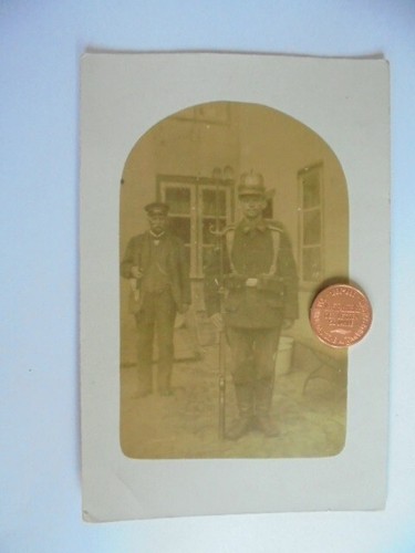 Photo soldier with - , shako