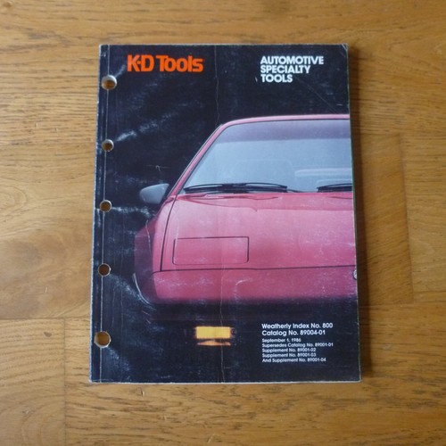 Tools vintage catalogue - kd,