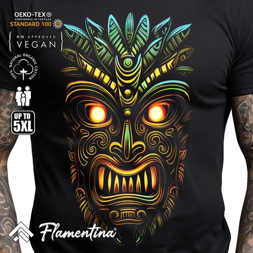 Voodoo tiki mask mens - voodoo,