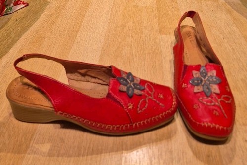 Ladies pavers red - ladies,