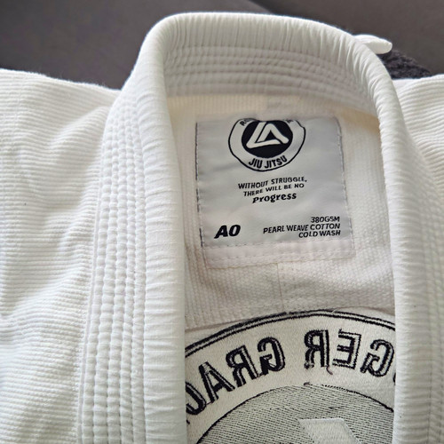 Roger gracie jiu jitsu - roger, white