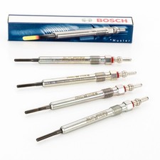 4X Glow Plugs Original Bosch