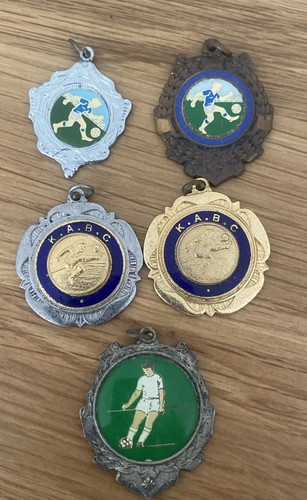 Vintage football medals - vintage, 5