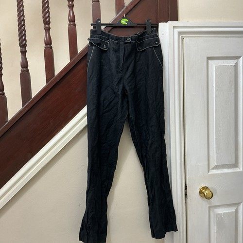 Frank walder black linen - black,
