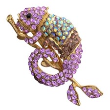 Betsey Johnson Lavender Lizard