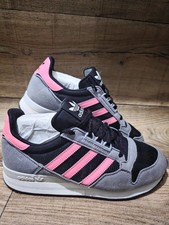 Adidas ZX 500 OG Grey Pink Black Running Trainers Sneakers UK Size 6/EU 39