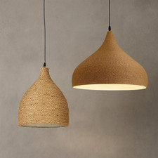 Light Rattan Pendant Ceiling