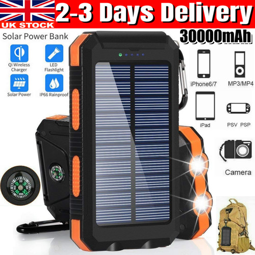 Usb solar panel 30000mah - solar,