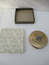Vintage Powder Compact Love