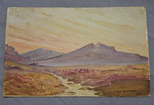 Vintage Hand Painted Postcard